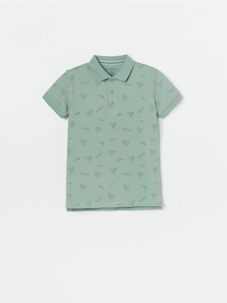 patterned polo shirts