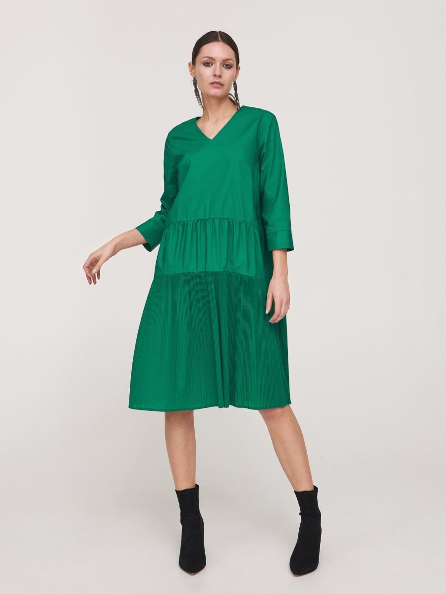 mehndi green dress