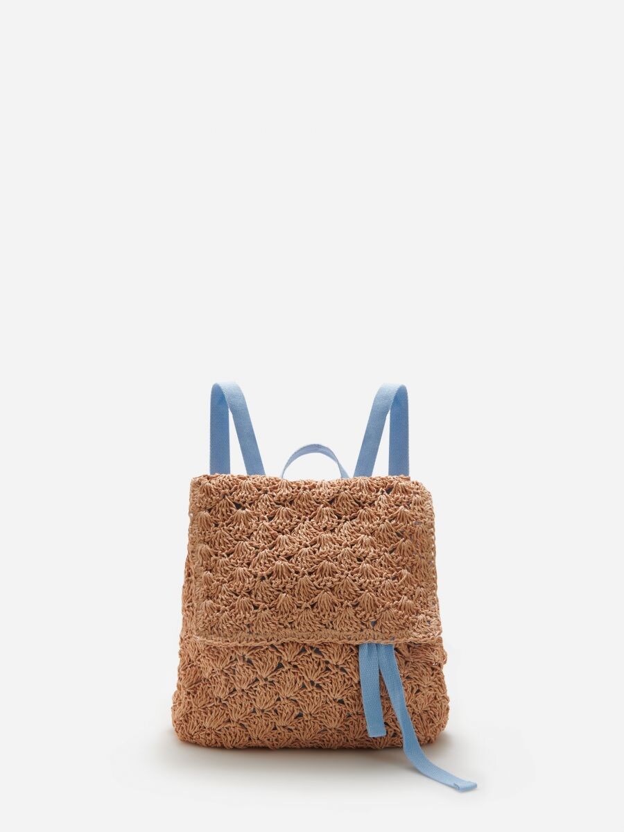 woven backpack