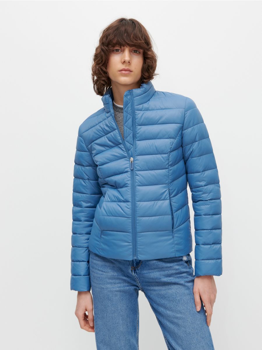 Mujer Ropa de Chaquetas de Chaquetas informales Cazadora Trussardi de Tejido sintético de color Azul