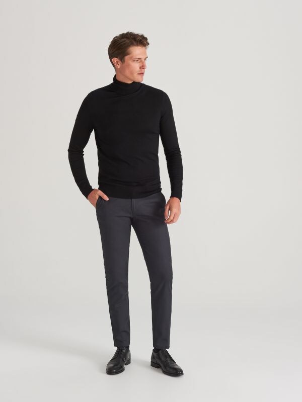 Fitted chinos - grey - VY580-90M - RESERVED