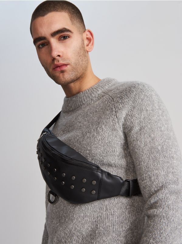 Waist bum bag - black - WB177-99X - RESERVED