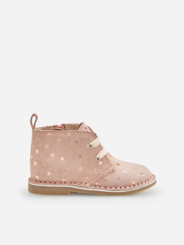 Botines de piel - Beige - WF039-12X - RESERVED