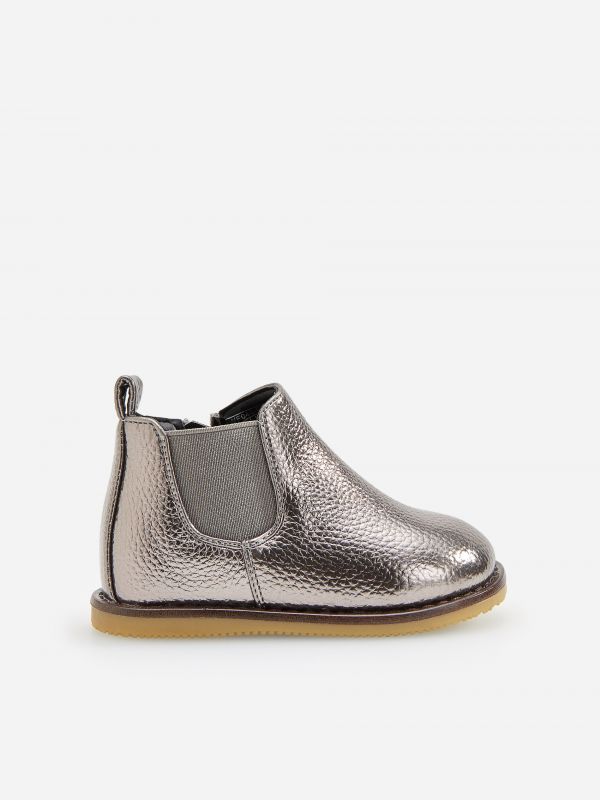 Botine - argintiu - WF040-SLV - RESERVED