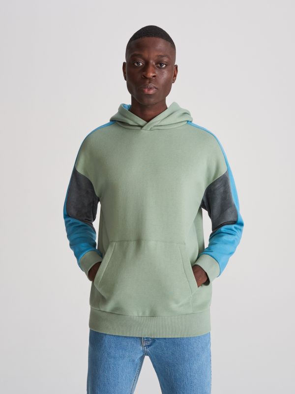 Hoodie - blue - WG432-95X - RESERVED