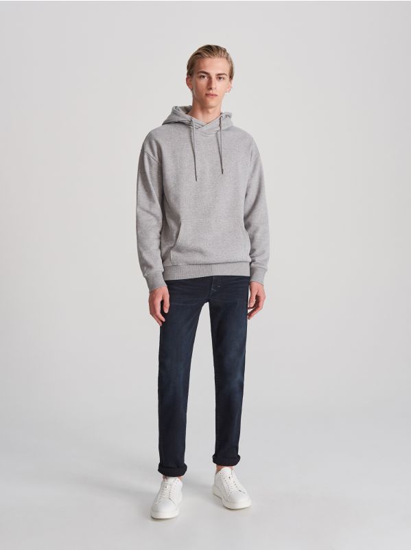 Plain hoodie - grey - WG440-09M - RESERVED