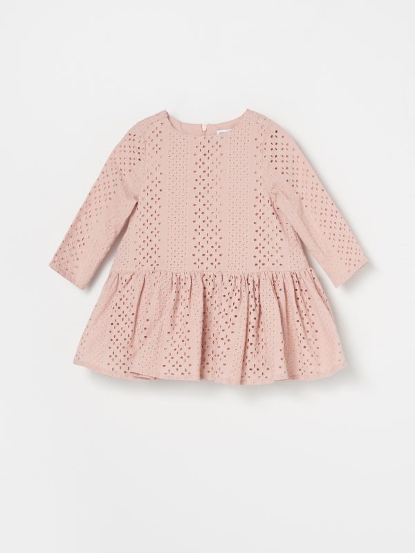 Ažūrinė suknelė - kūno spalva - WM763-12X - RESERVED