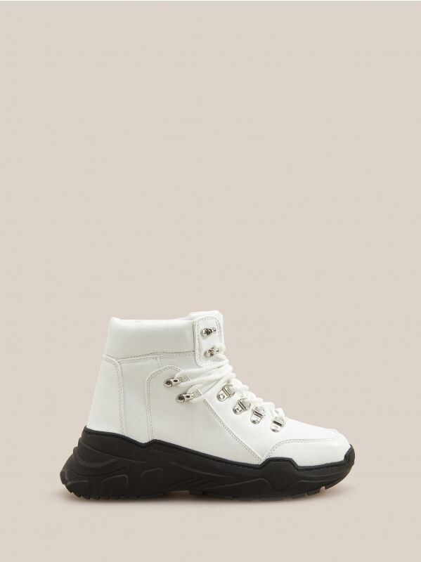 Ankle-high sports shoes - white - WN236-00X - RESERVED