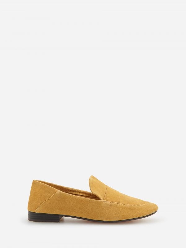 Leather loafers - yellow - WS694-11X - RESERVED