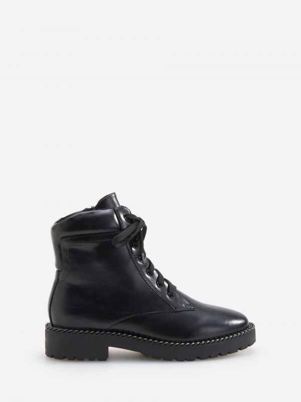 Lined ankle boots - black - WS771-99X - RESERVED