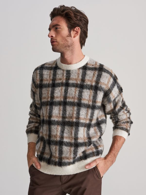Pullover, Kariert - bunt - WU208-MLC - RESERVED