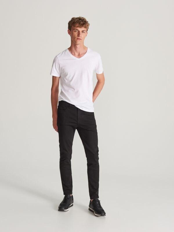 Pantaloni in denim - Nero - WY871-99J - RESERVED