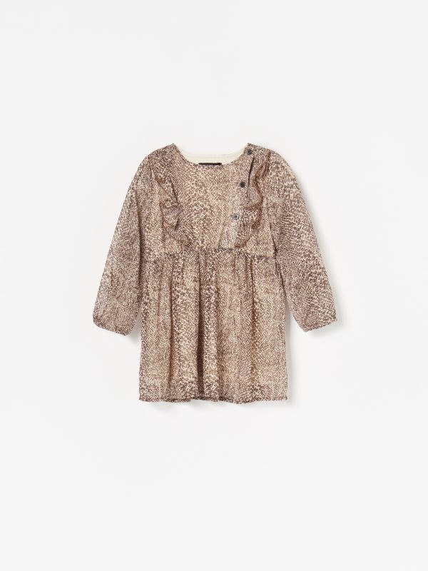 Patterned dress - multicolor - WZ543-MLC - RESERVED