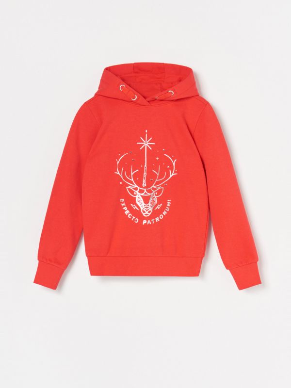 Kapuzensweatshirt Harry Potter - rot - XC236-33X - RESERVED