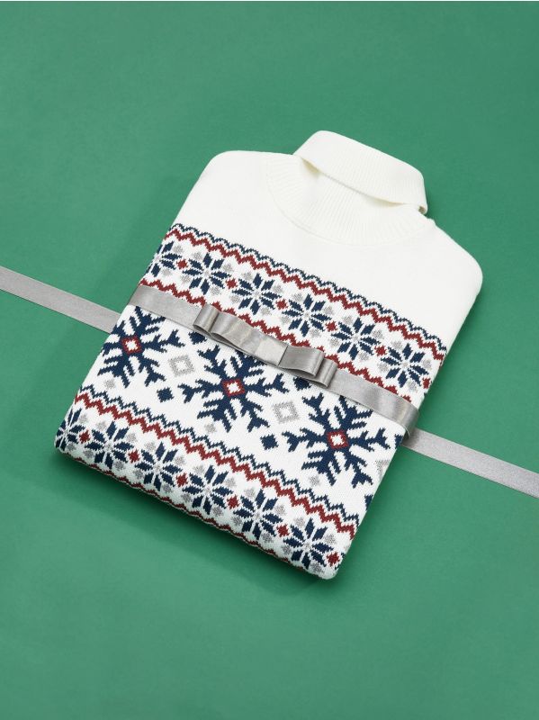 Men`s sweater - ivory - XC833-01P - RESERVED