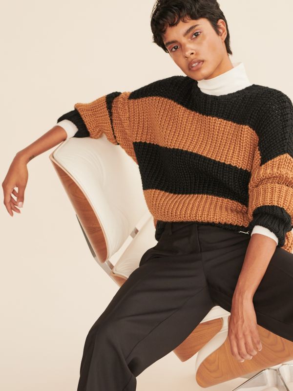 Wool blend jumper - multicolor - XD500-MLC - RESERVED