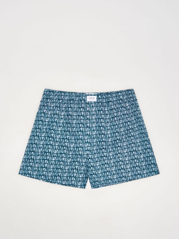 Men`s boxer shorts - green - XG750-79X - RESERVED