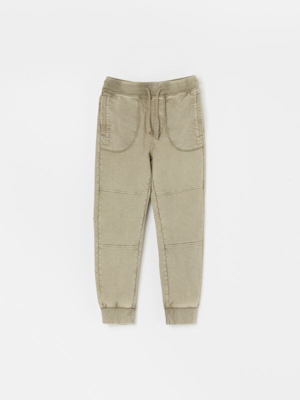 Boys` trousers - green - XH734-81X - RESERVED