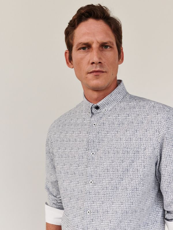 MEN`S SHIRT - white - XI973-00P - RESERVED