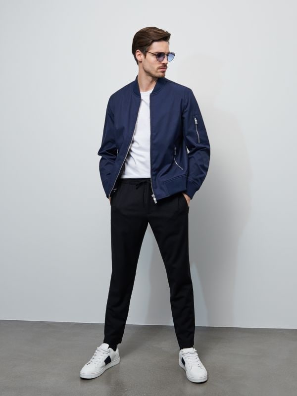 Men`s outer jacket - navy - XJ658-59X - RESERVED