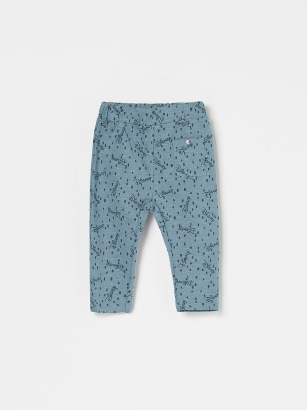 Disney patterned pants - blue - XK156-95X - RESERVED