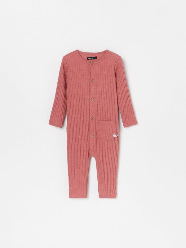 Babies` jumpsuit - pink - XK260-38X - RESERVED