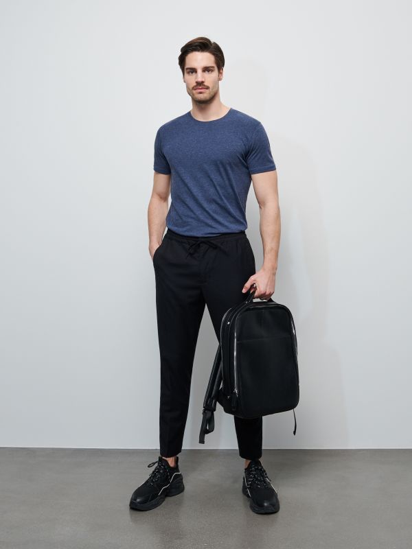 Men`s t-shirt - navy - XK711-59M - RESERVED