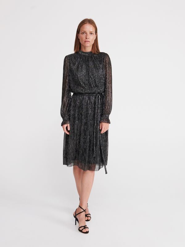 Glitzerkleid - schwarz - XK930-99X - RESERVED