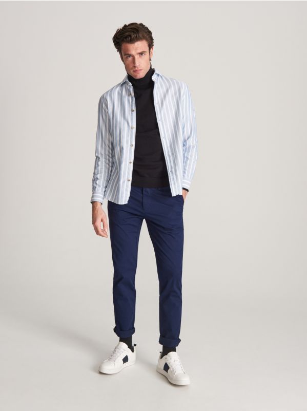Men`s trousers - Marine - XL733-59X - RESERVED