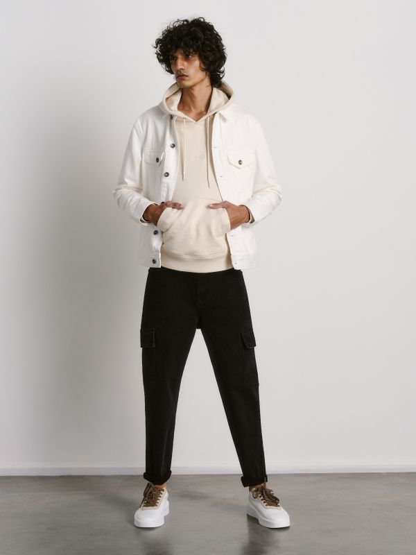 Men`s jeans trousers - Noir - XN089-99J - RESERVED