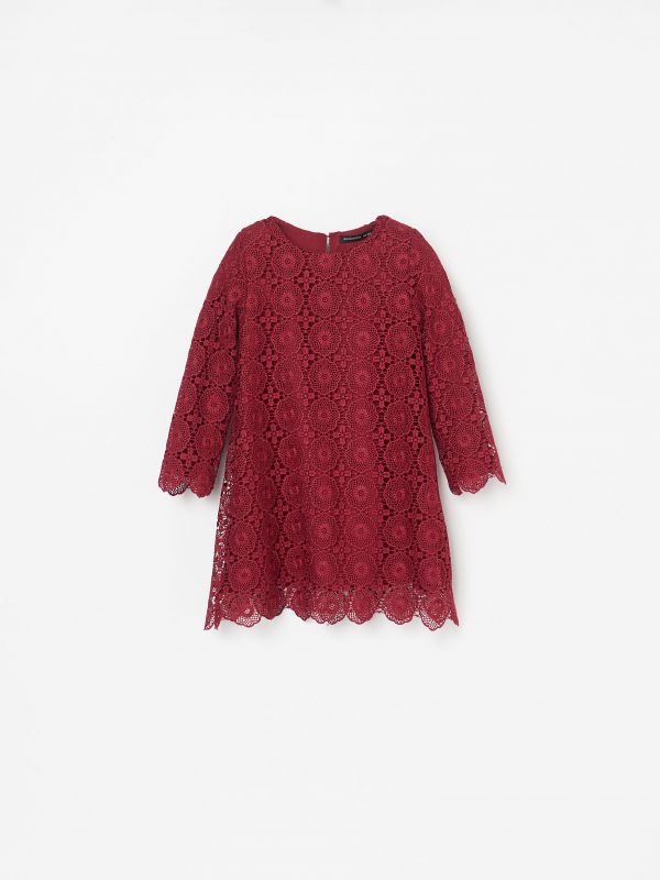 Lace dress - purple - XN840-44X - RESERVED