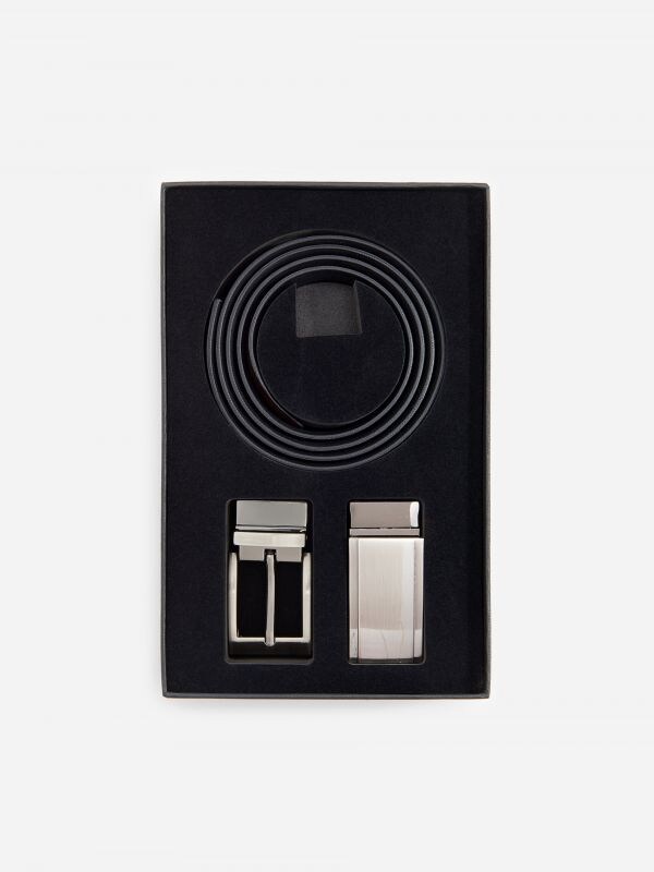 Belt & buckle - Noir - XQ617-99X - RESERVED