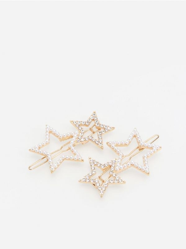 Haarspangen - gold - XR066-GLD - RESERVED