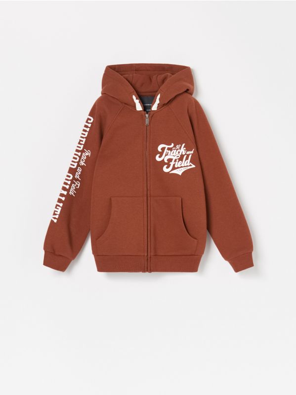 Boys` jogging top - Marrón - XS963-83X - RESERVED