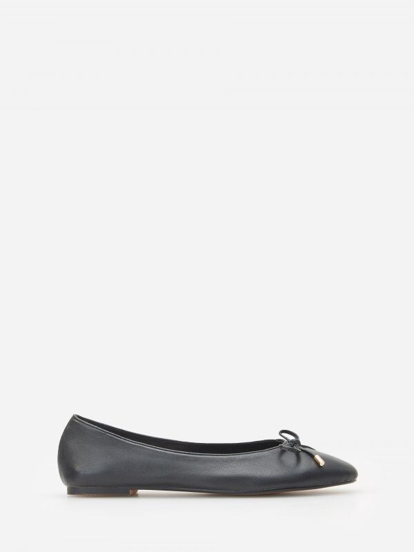 Bailarinas de piel - Negro - XY116-99X - RESERVED