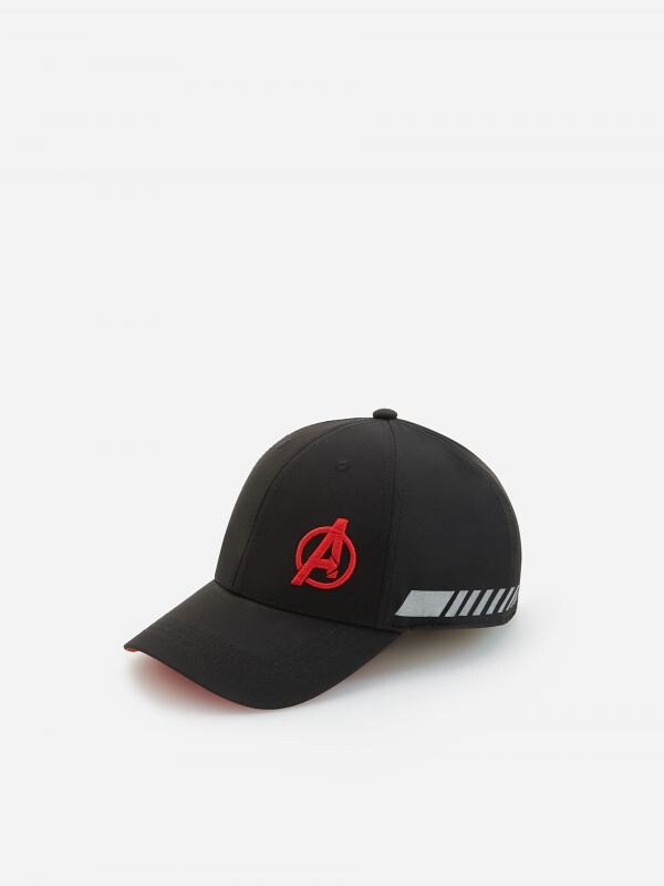 Кепка з емблемою The Avengers - чорний - XZ143-99X - RESERVED