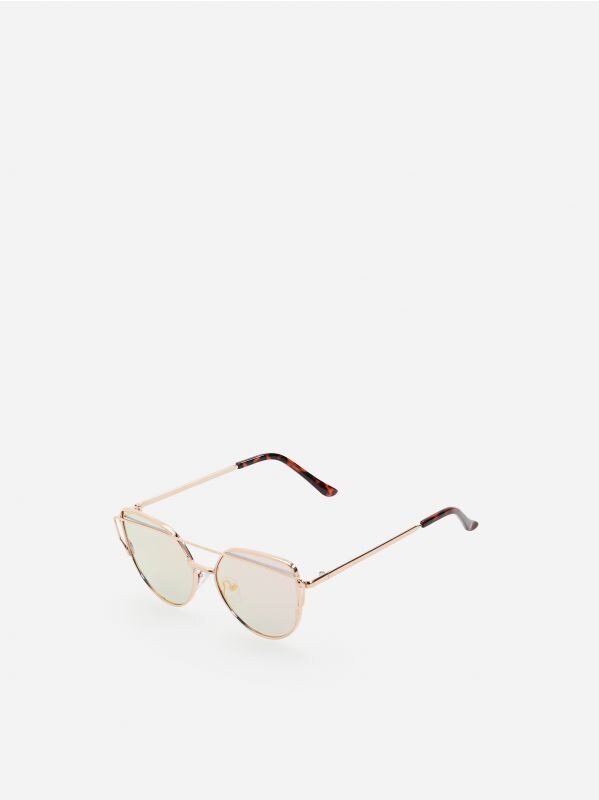 Children`s sunglasses - golden - YA741-GLD - RESERVED