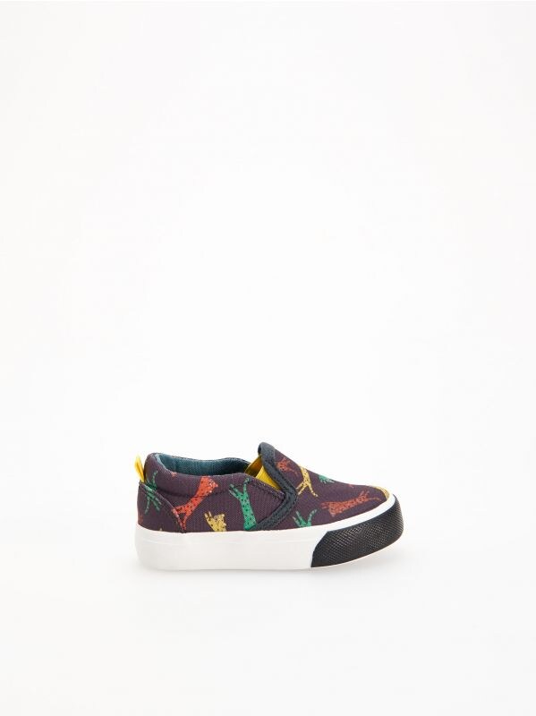 Buty typu slip on - szary - YB177-90X - RESERVED