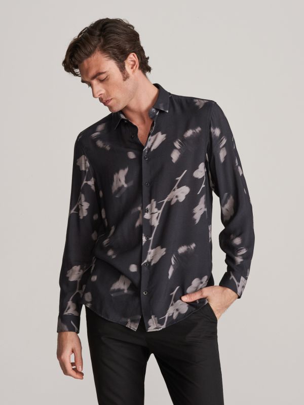 Men`s shirt - Nero - YH199-99P - RESERVED