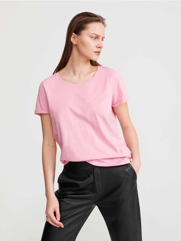 Ladies` t-shirt - Rosa - YJ298-03X - RESERVED