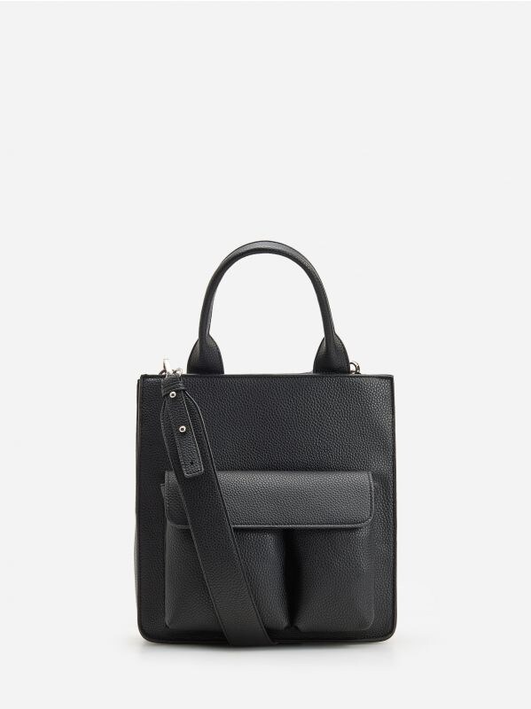 Ladies` handbag - black - YN639-99X - RESERVED