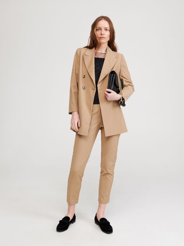 Ladies` blazer - Beige - YO824-80X - RESERVED