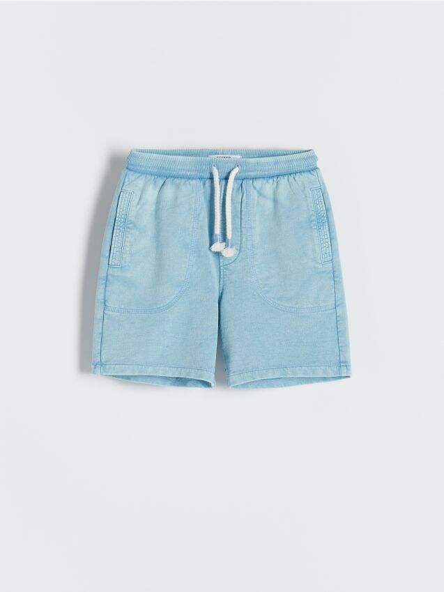 Basic-jerseysortsit - HAALEAN SININEN - RESERVED