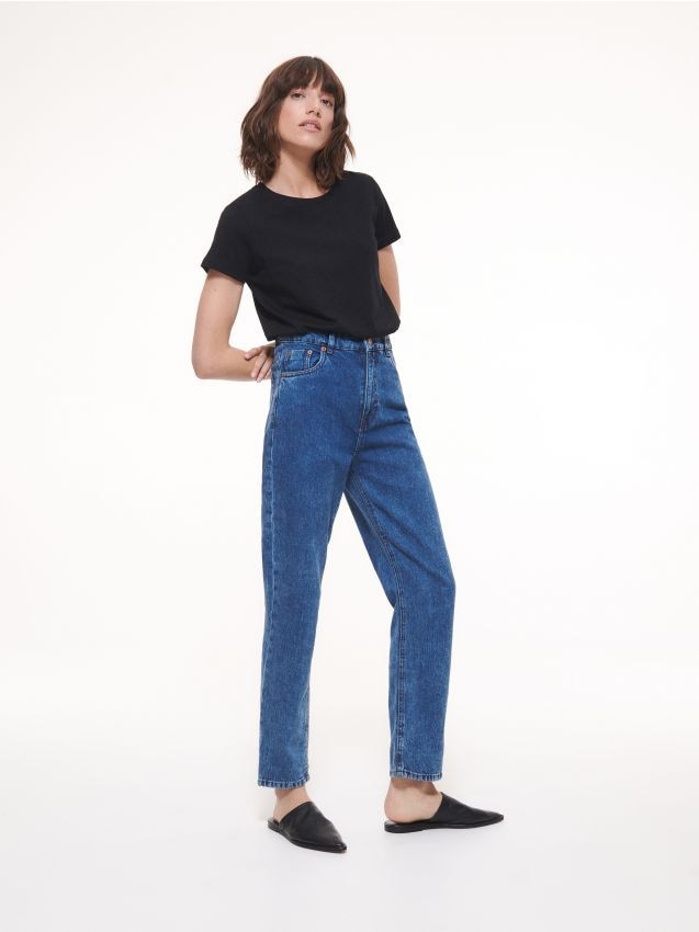 Spodnie jeansy damskie | RESERVED
