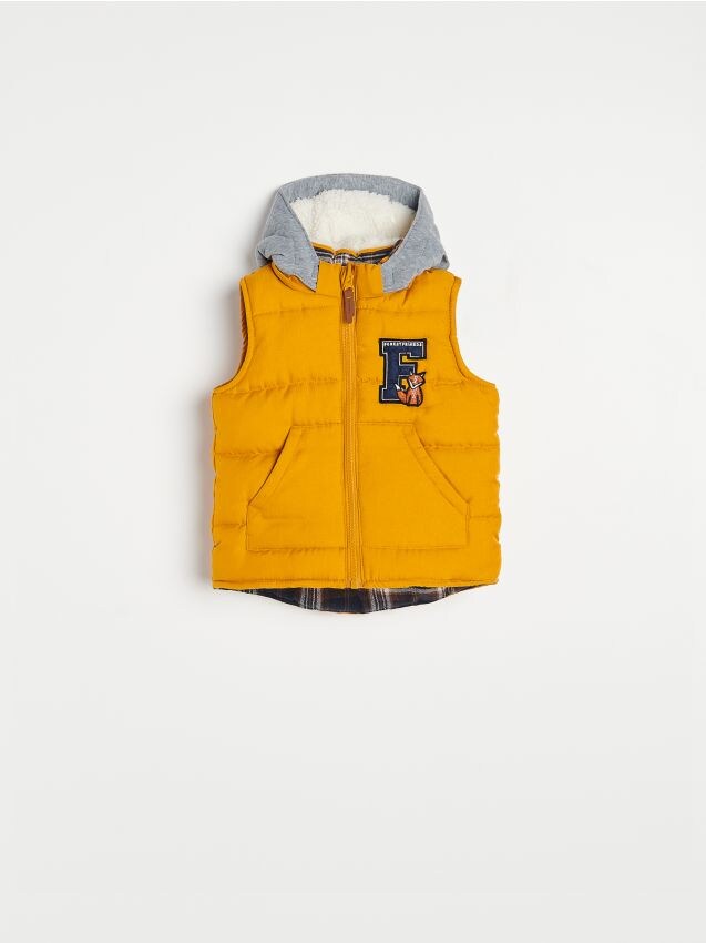 Ocieplana kamizelka - amber - 3131G-18X - RESERVED