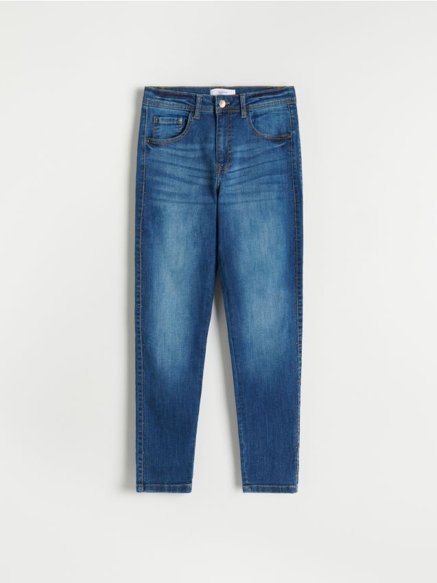 LADIES` JEANS TROUSERS - Темно-синий - 3577L-59J - RESERVED
