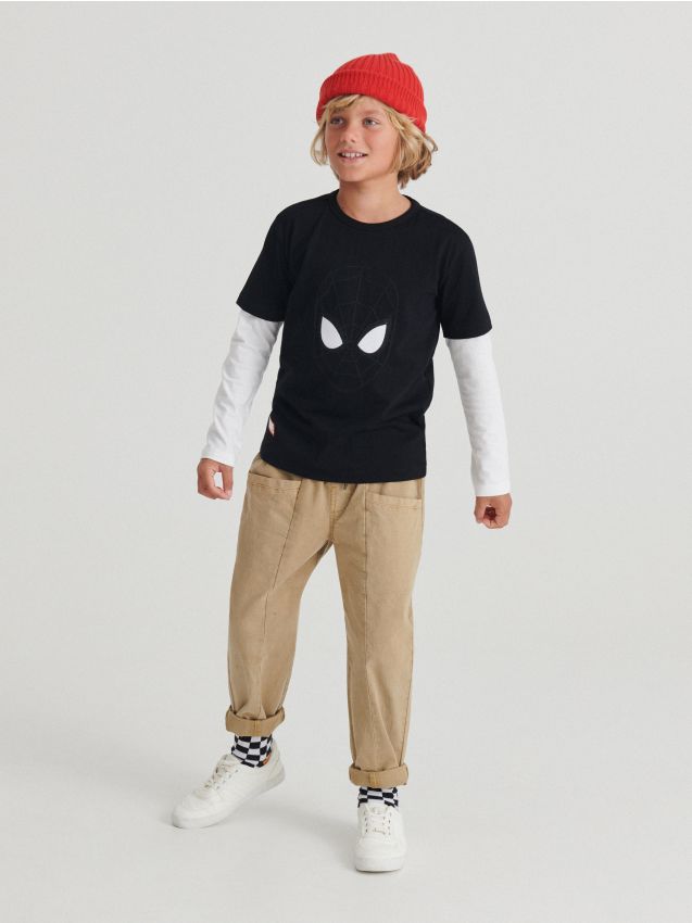 Tričko Spider-Man - černý - 3815G-99X - RESERVED