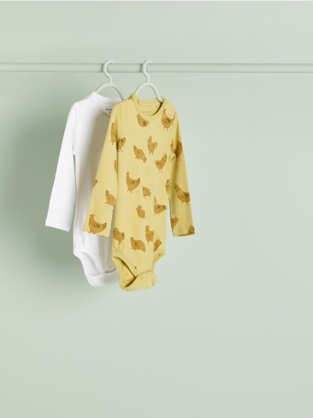 BABIES` BODY SUIT MULTI - bílá - 4078G-00X - RESERVED