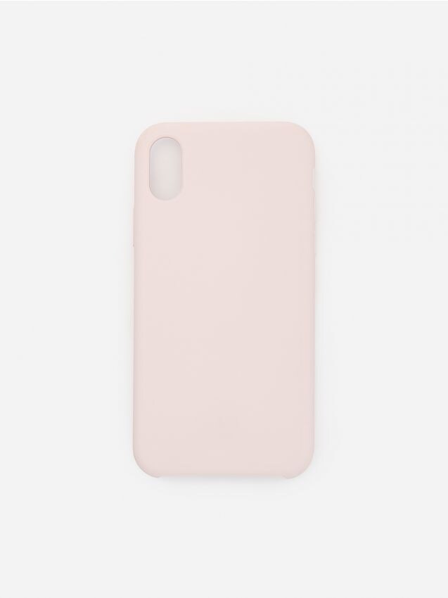 Etui na telefon iPhone 7, 8, X - pastel pink - 4165E-03X - RESERVED