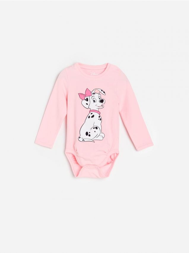 Хлопковое боди 101 Dalmatians - пастельный розовый - 5913A-03X - RESERVED